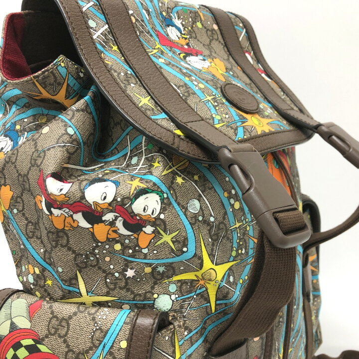 楽天市場】GUCCI グッチ 645051 GGスプリーム ドナルドダック DISNEY 