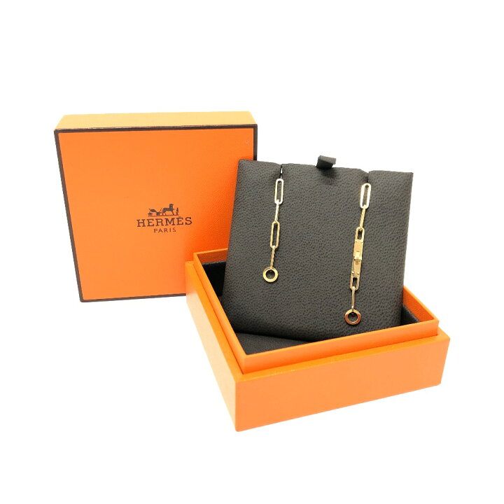 楽天市場】HERMES エルメス ケリー シェーヌ ケリー シェーヌ ピアス 