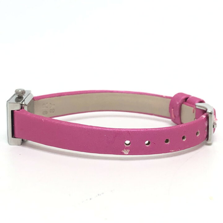 楽天市場】GUCCI グッチ 128.5 ピンクシェル クォーツ 腕時計 時計  