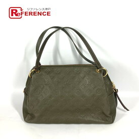 LOUIS VUITTON ルイヴィトン M43669 モノグラムアンプラント ポンテュPM カバン 肩掛け ショルダーバッグ モノグラムアンプラントレザー レディース カーキファンゴ カーキ 【中古】
