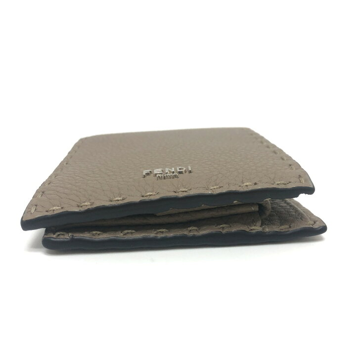 楽天市場】FENDI フェンディ 7M0194 ステッチ セレリア 2つ折り財布  