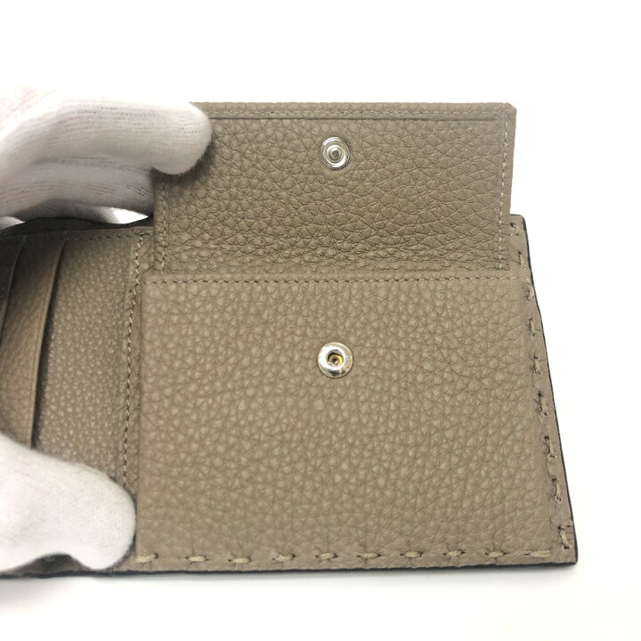 楽天市場】FENDI フェンディ 7M0194 ステッチ セレリア 2つ折り財布  