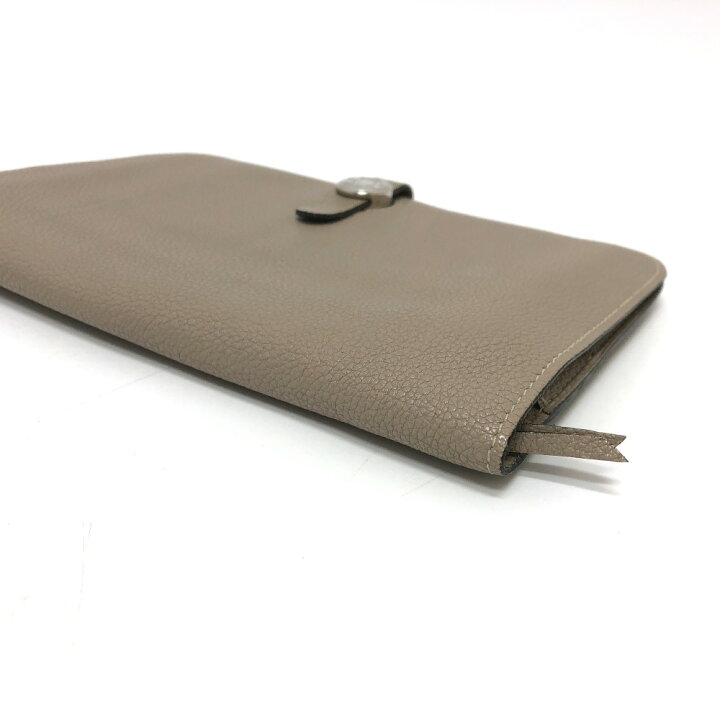 楽天市場】HERMES エルメス ドゴンGM ロングウォレット 長財布 トゴ  