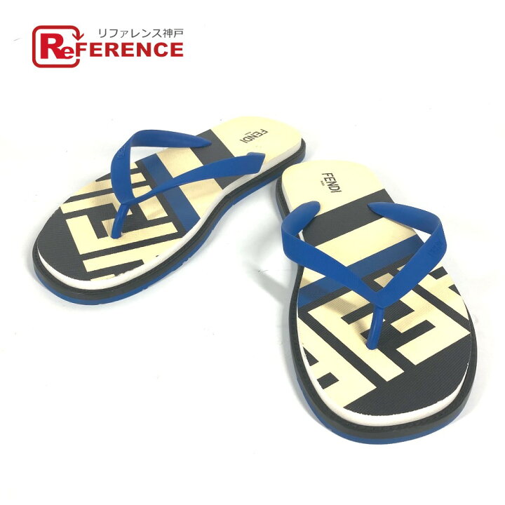 楽天市場】FENDI フェンディ 7Y1360 シューズ 靴 ロゴ ビーチサンダル 