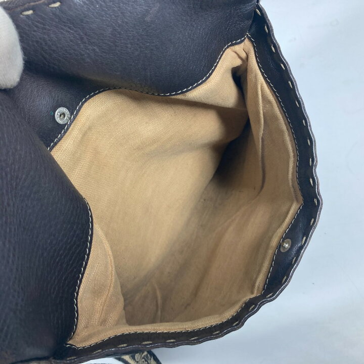 楽天市場】FENDI フェンディ ポシェット セレリア ロゴ カバン 斜め  