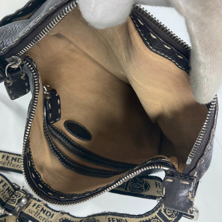 楽天市場】FENDI フェンディ ポシェット セレリア ロゴ カバン 斜め  
