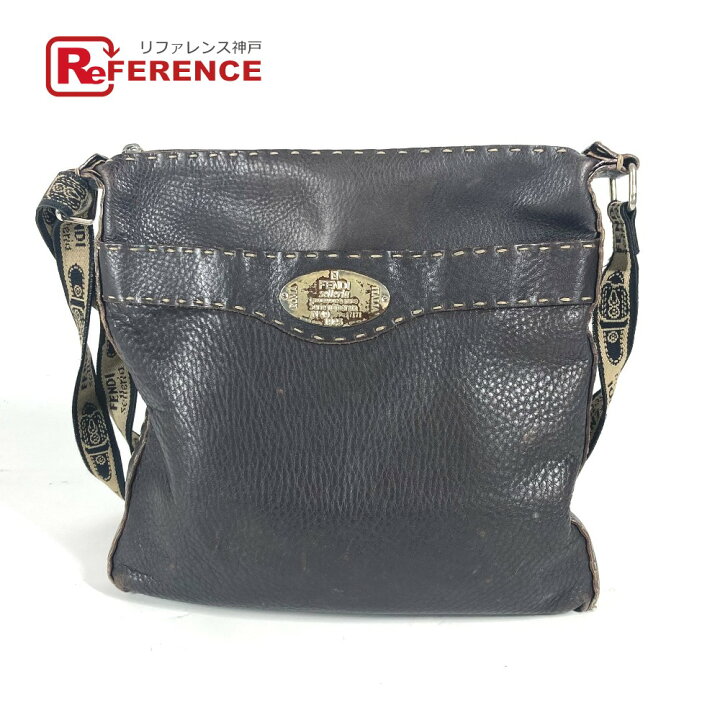 楽天市場】FENDI フェンディ ポシェット セレリア ロゴ カバン 斜め 