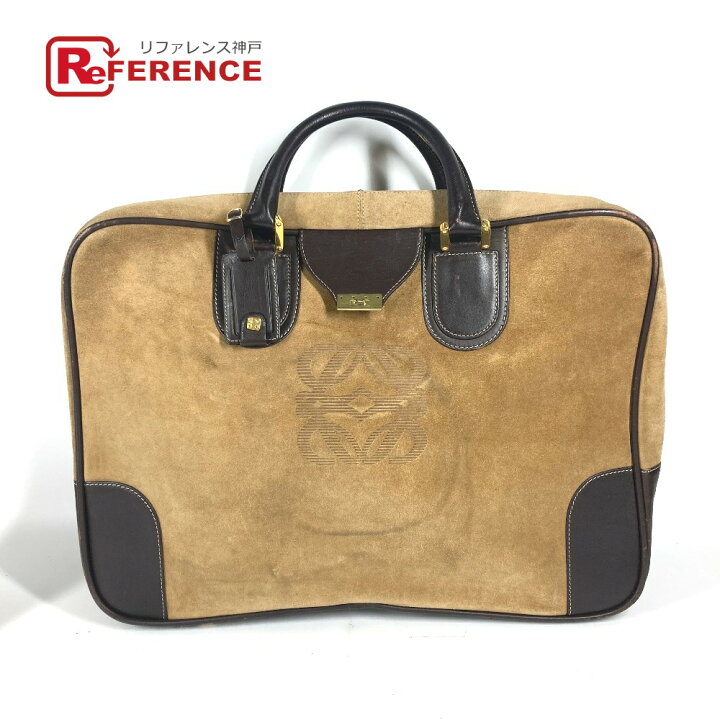 楽天市場】LOEWE ロエベ ヴィンテージ アナグラム ロゴ 旅行バッグ  
