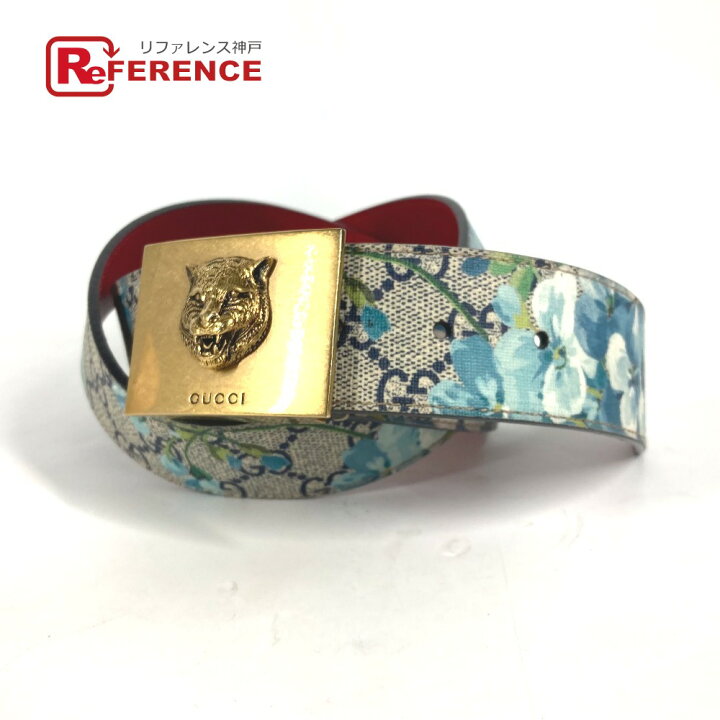 楽天市場】GUCCI グッチ 546384 GGブルームス フローラ 花柄 ベルト GG  