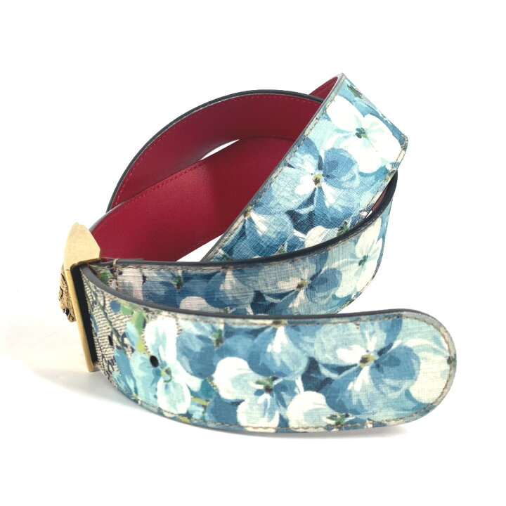 楽天市場】GUCCI グッチ 546384 GGブルームス フローラ 花柄 ベルト GG 