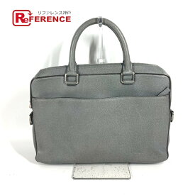 LOUIS VUITTON ルイヴィトン M32711 タイガ タイガ ポルトドキュマンビジネス PDB 書類バッグ カバン ブリーフケース ビジネスバッグ タイガレザー メンズ グラシエ グレー 【中古】