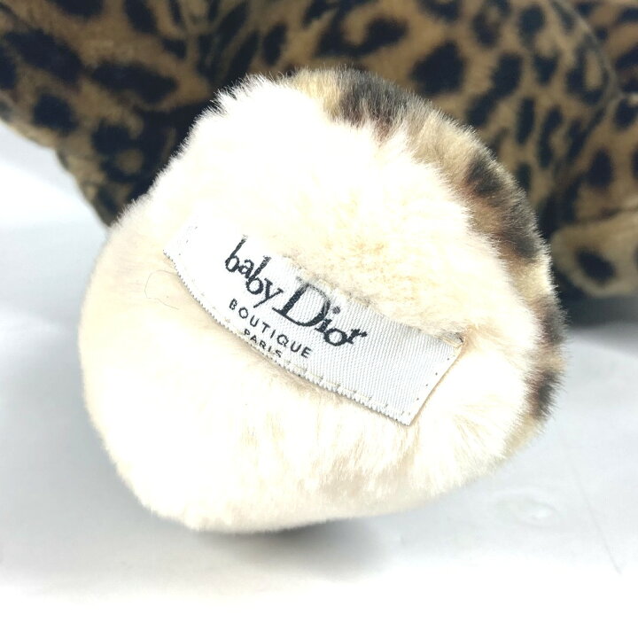 楽天市場】Dior ディオール 人形 ベア クマ 熊 インテリア レオパード  