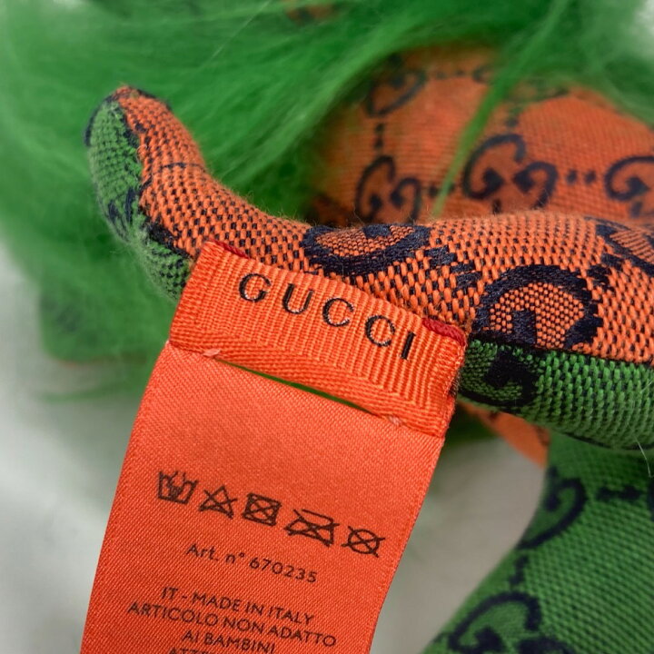 楽天市場】GUCCI グッチ 670235 GG デコラティブ ライオン 人形 