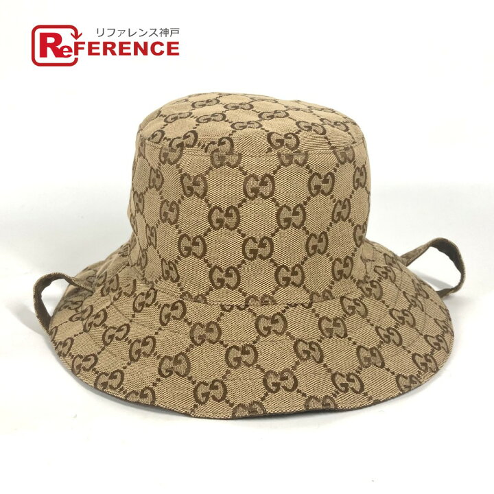 楽天市場】GUCCI グッチ 626917 GG リバーシブル ハット帽 帽子 