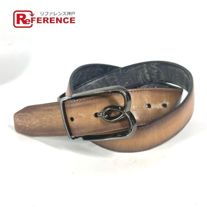 楽天市場】Berluti ベルルッティ リバーシブル カリグラフィ ロゴ  