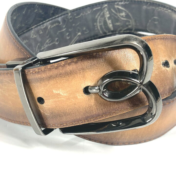 楽天市場】Berluti ベルルッティ リバーシブル カリグラフィ ロゴ  