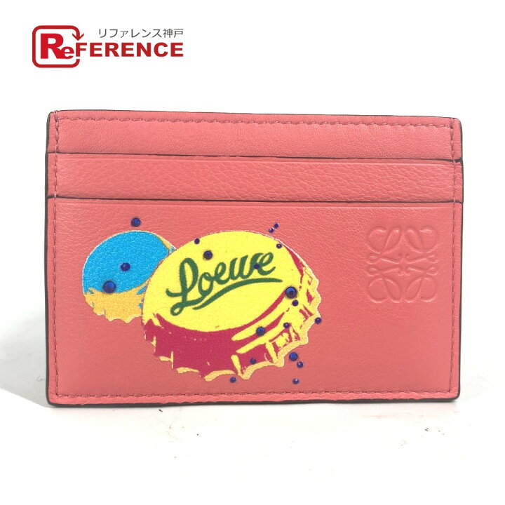 楽天市場】LOEWE ロエベ ロゴ ラインストーン 名刺入れ パスケース 
