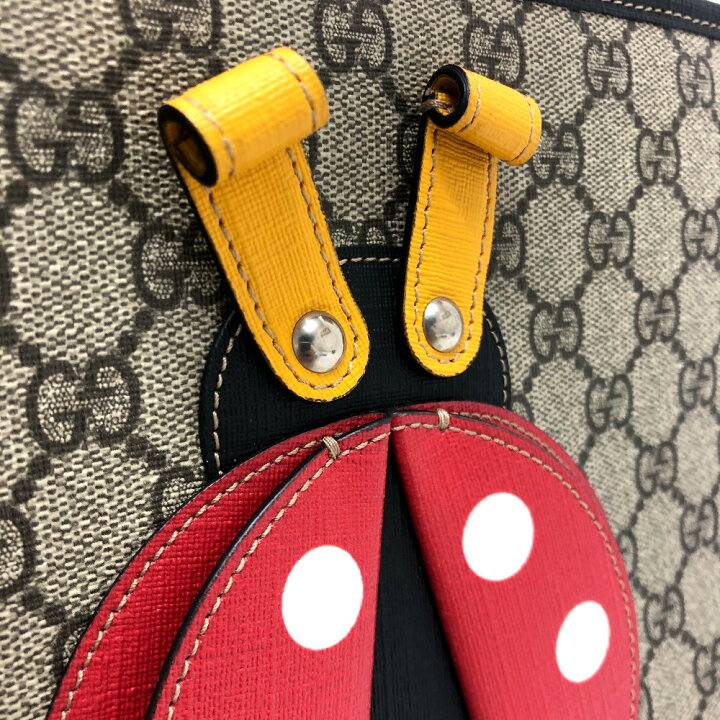 楽天市場】GUCCI グッチ 664083 チルドレンズ GGスプリーム てんとう虫 