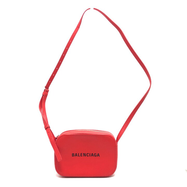 BALENCIAGA バレンシアガ カメラバッグxs レッド