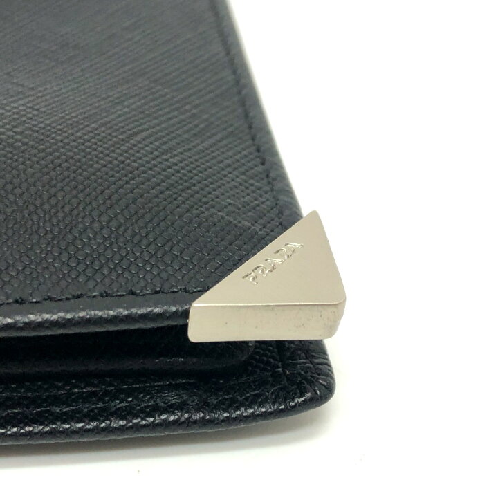 楽天市場】PRADA プラダ 三角プレート 財布 ウォレット コンパクト  