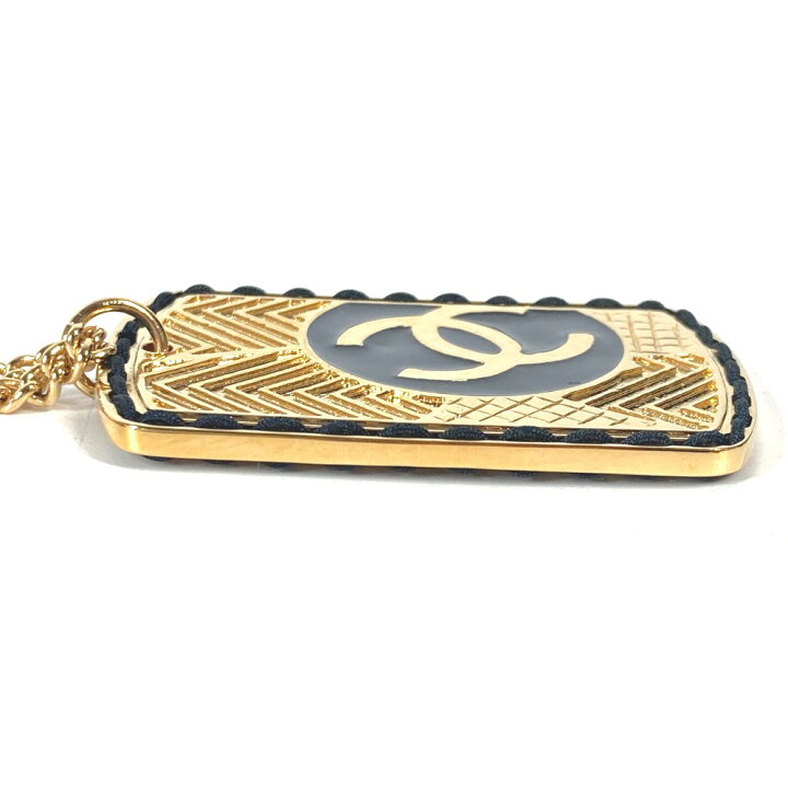 楽天市場】CHANEL シャネル B24C ココマーク CC ドッグタグ プレート 