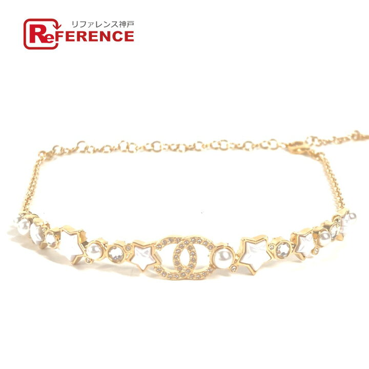 楽天市場】CHANEL シャネル B24C CC ココマーク スター 星 チェーン 