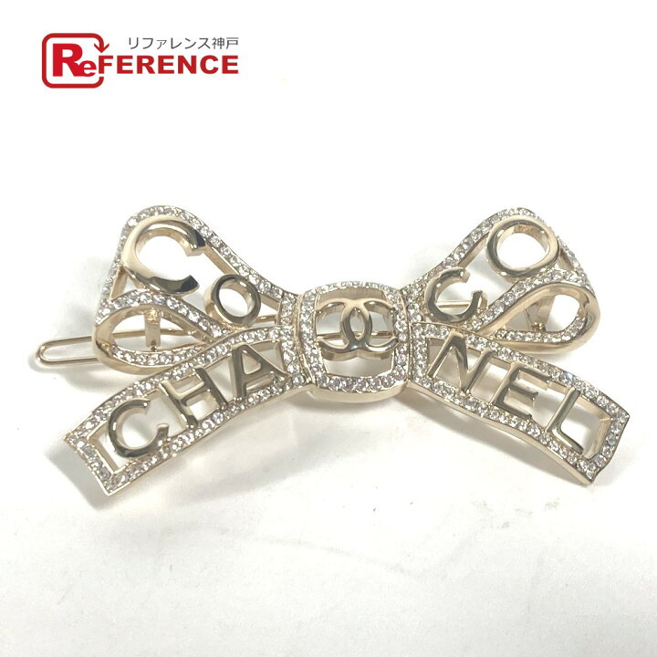 楽天市場】CHANEL シャネル B20B CC ココマーク ラインストーン りぼん  