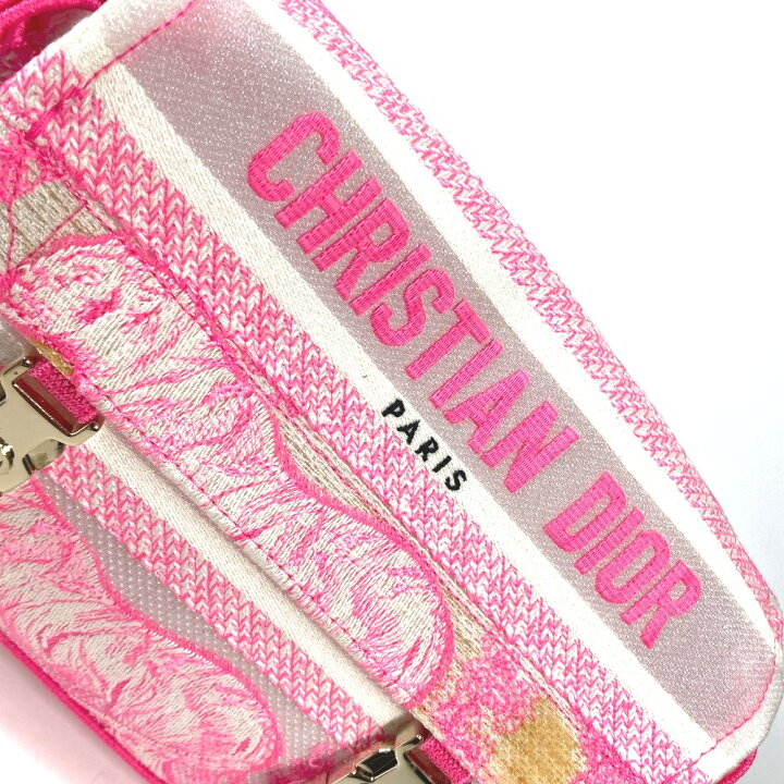 楽天市場】Dior ディオール トワルドゥジュイ 刺繍 ロゴ 斜め掛け  
