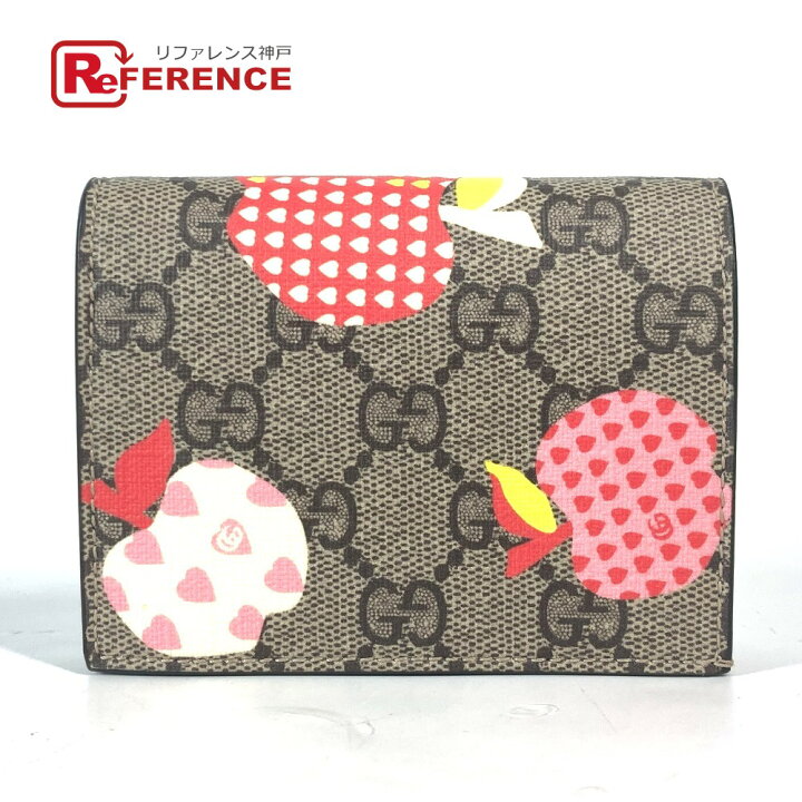 楽天市場】GUCCI グッチ 663922 GGスプリーム アップル りんご リンゴ 