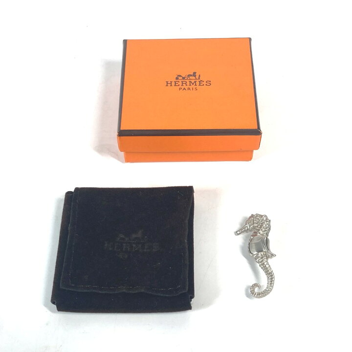 楽天市場】HERMES エルメス タツノオトシゴ アクセサリー ブローチ 