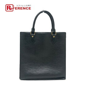 LOUIS VUITTON ルイヴィトン M52742 サックプラ カバン トートバッグ バッグ ハンドバック トートバッグ エピレザー レディース ブラック 【中古】