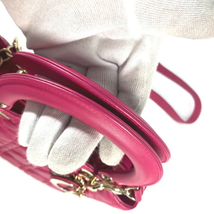 楽天市場】Dior ディオール 斜め掛け レディディオール Ladydior  