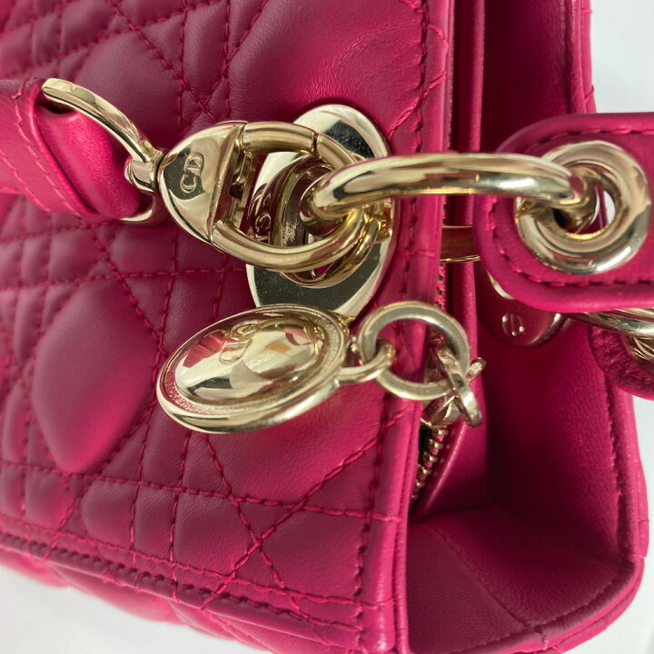 楽天市場】Dior ディオール 斜め掛け レディディオール Ladydior  