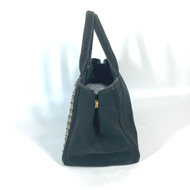 楽天市場】PRADA プラダ 1BG439 斜め掛け ストーン付き カナパS 2WAY 