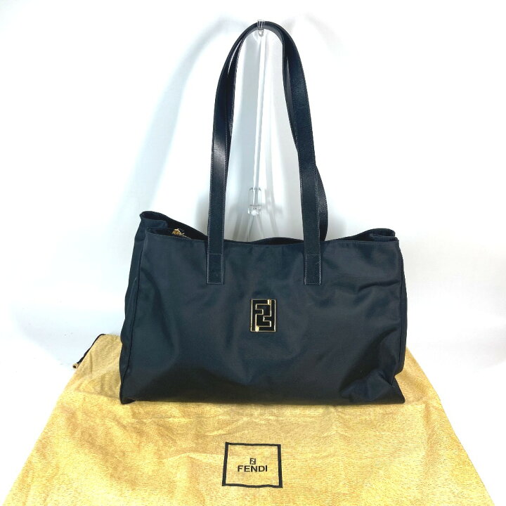 楽天市場】FENDI フェンディ ヴィンテージ FF ビッグ 肩掛け トート 