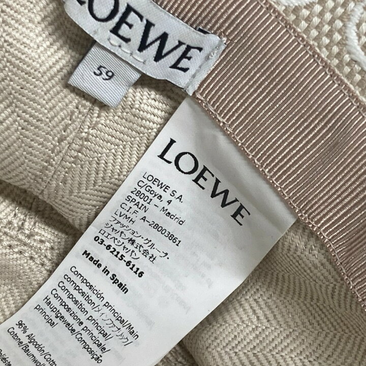 楽天市場】LOEWE ロエベ K820HB1X41 アナグラムジャカード ロゴ  