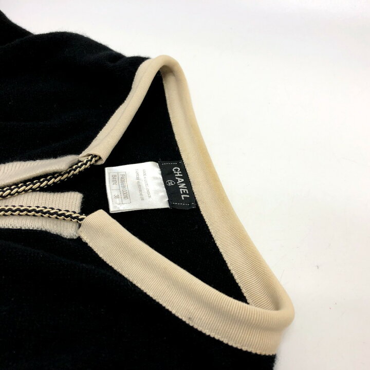 楽天市場】CHANEL シャネル P40668 バイカラー チェーン ココボタン  