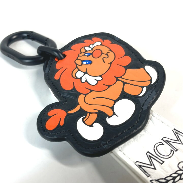 楽天市場】MCM エムシーエム ライオン ロゴ ヴィセトス バッグチャーム 