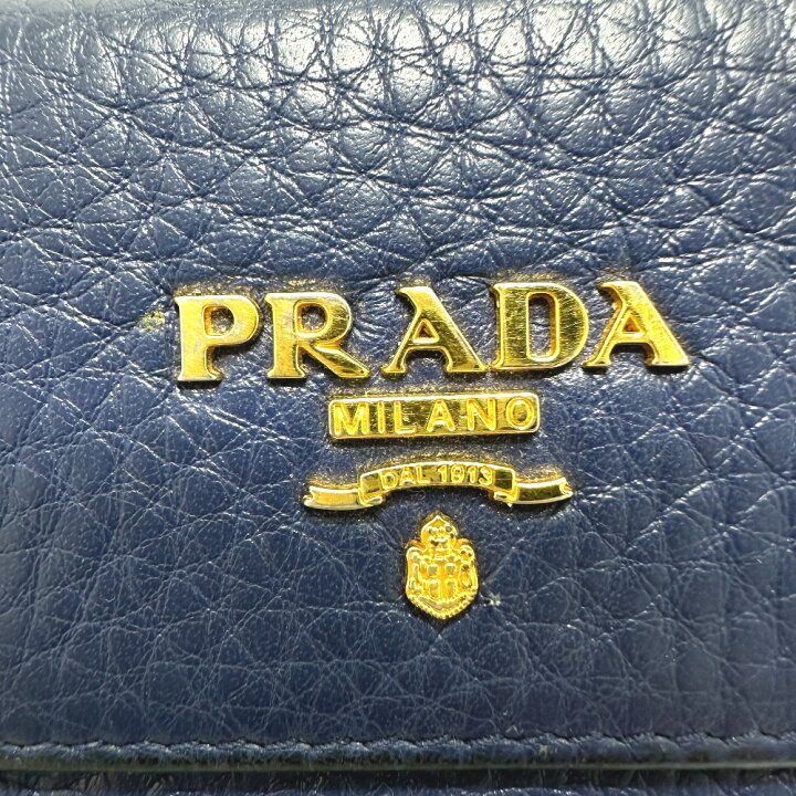 楽天市場】PRADA プラダ 1PG222 トライアングルプレート 6連 キー  