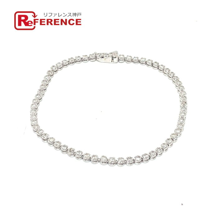 楽天市場】jewelry ジュエリー K18WG D1.10ct テニス 5.7g 