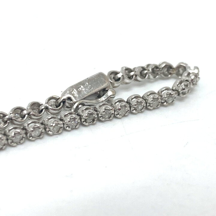 楽天市場】jewelry ジュエリー K18WG D1.10ct テニス 5.7g 