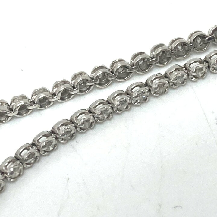 楽天市場】jewelry ジュエリー K18WG D1.10ct テニス 5.7g 