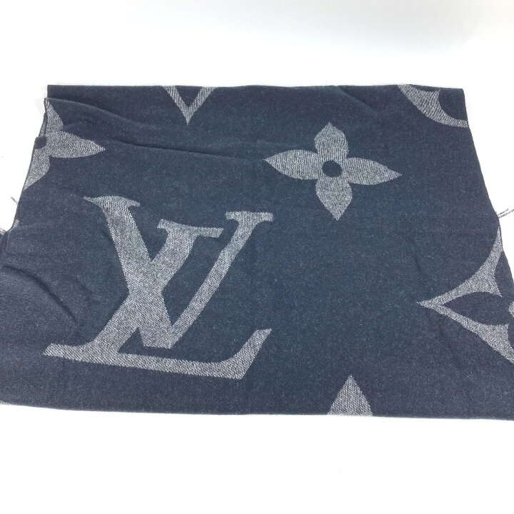 楽天市場】LOUIS VUITTON ルイヴィトン M77950 モノグラム マフラー  