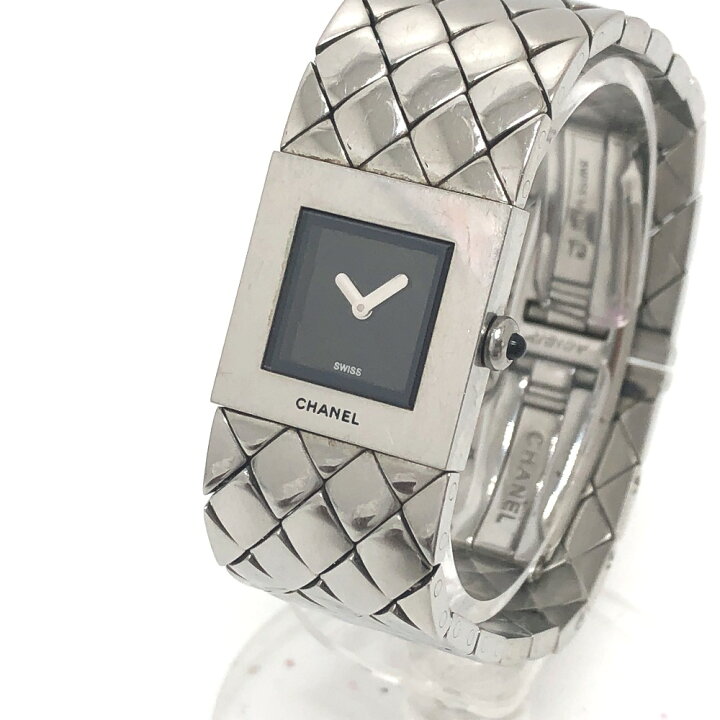楽天市場】CHANEL シャネル マトラッセ クォーツ時計 時計 腕時計  