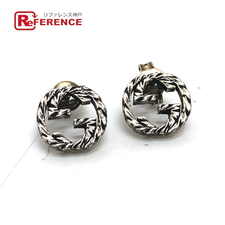 楽天市場】GUCCI グッチ インターロッキングG アラベスク ピアス 小物  