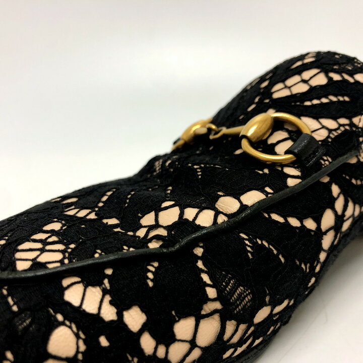 楽天市場】GUCCI グッチ 475094 レース ホースビット スリッポン 靴 