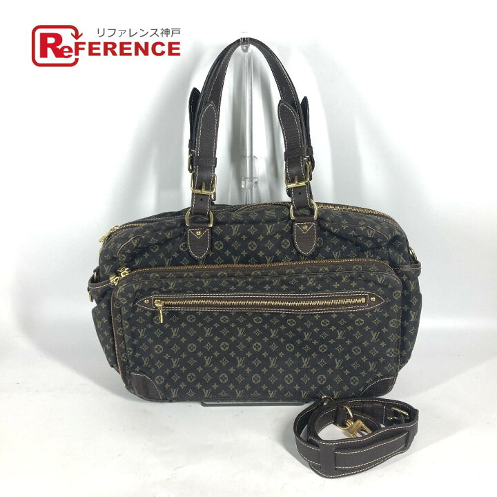 ルイ・ヴィトン Louis Vuitton キーポル 45 2WAY ショルダーバッグ ボストンバッグ モノグラムミニラン エベヌ(ブラウン) M40019 レディース 【中古】
