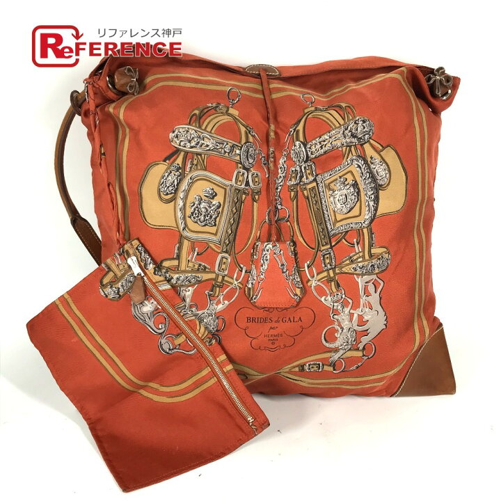 楽天市場】HERMES エルメス シルキーシティPM カバン ポーチ付き 斜め 