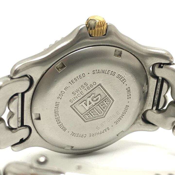 楽天市場】TAG HEUER タグホイヤー S87.006E セルシリーズ 200m 自動巻 