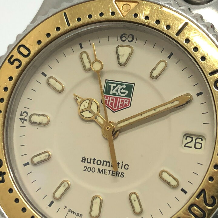 楽天市場】TAG HEUER タグホイヤー S87.006E セルシリーズ 200m 自動巻 